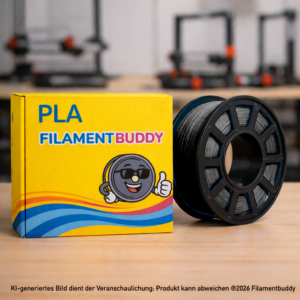 BAMBULAB PLA Basic Refill schwarz 1kg